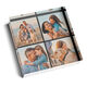 Stunning 4-Photo Block Glass Paperweight Image 2 of 2